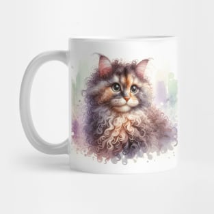 LaPerm - Watercolor Cat Mug